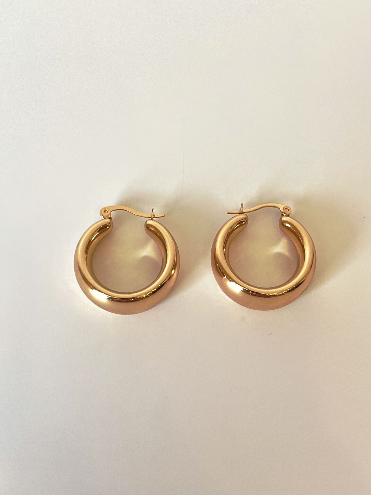 Gold Halka Küpe