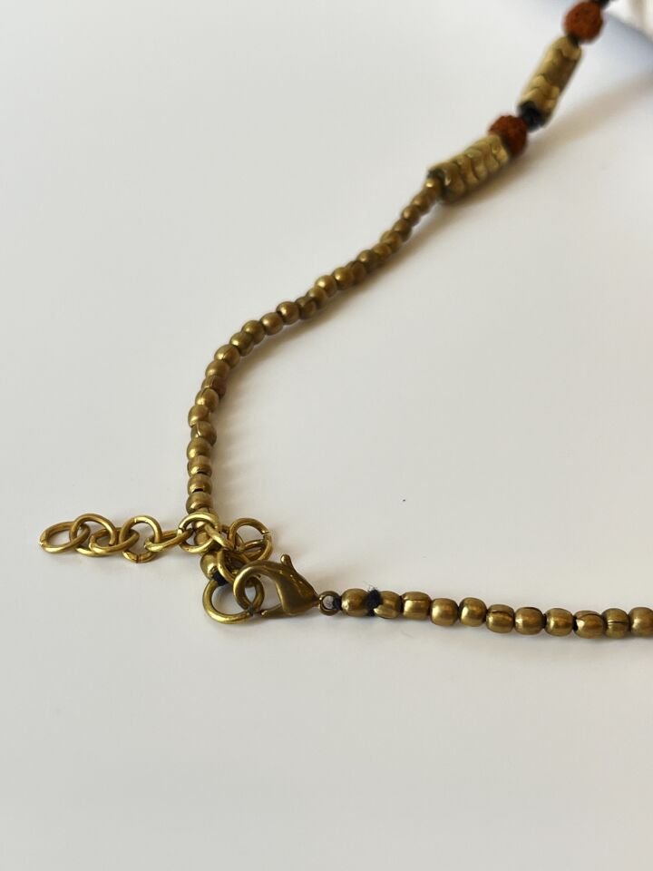 Etnik Rudraksha Erkek Kolye