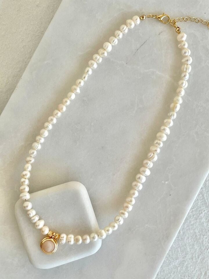 Modra Gelin İnci Kolye