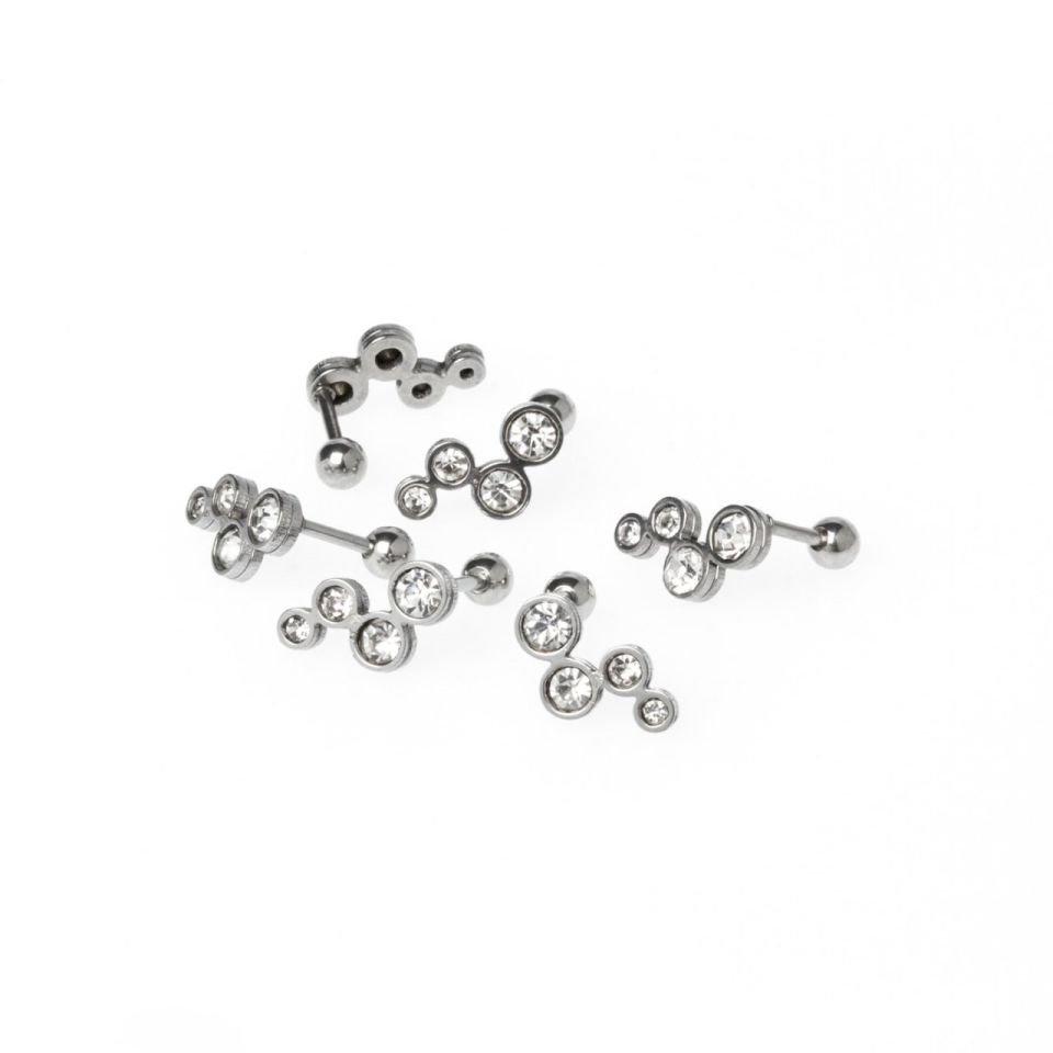 Taşlı Kıkırdak Piercing