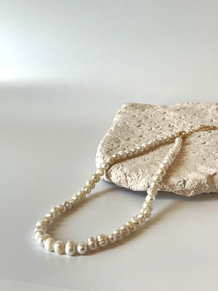 Gerçek İnci Kolye (60cm)