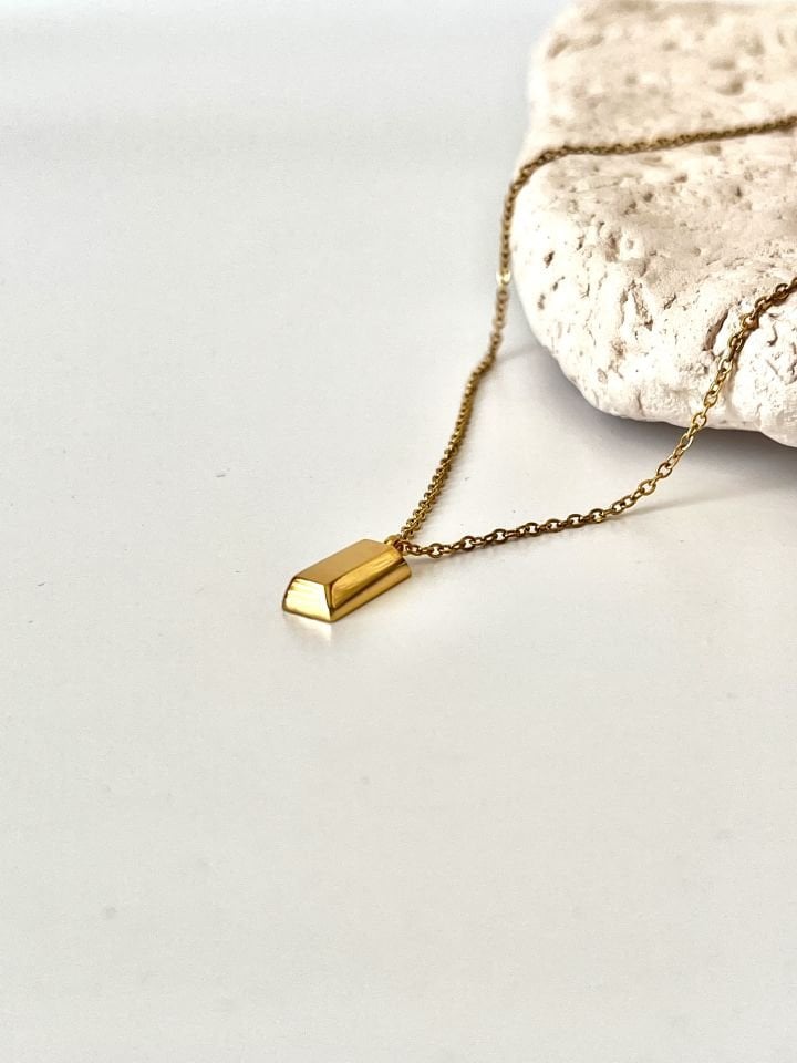Minimal Çelik Kolye