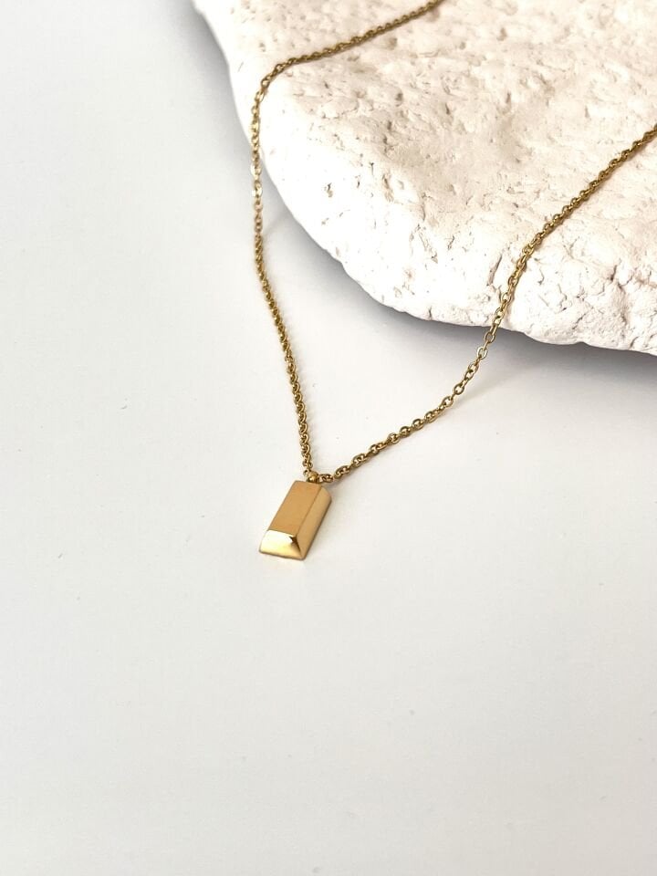 Minimal Çelik Kolye