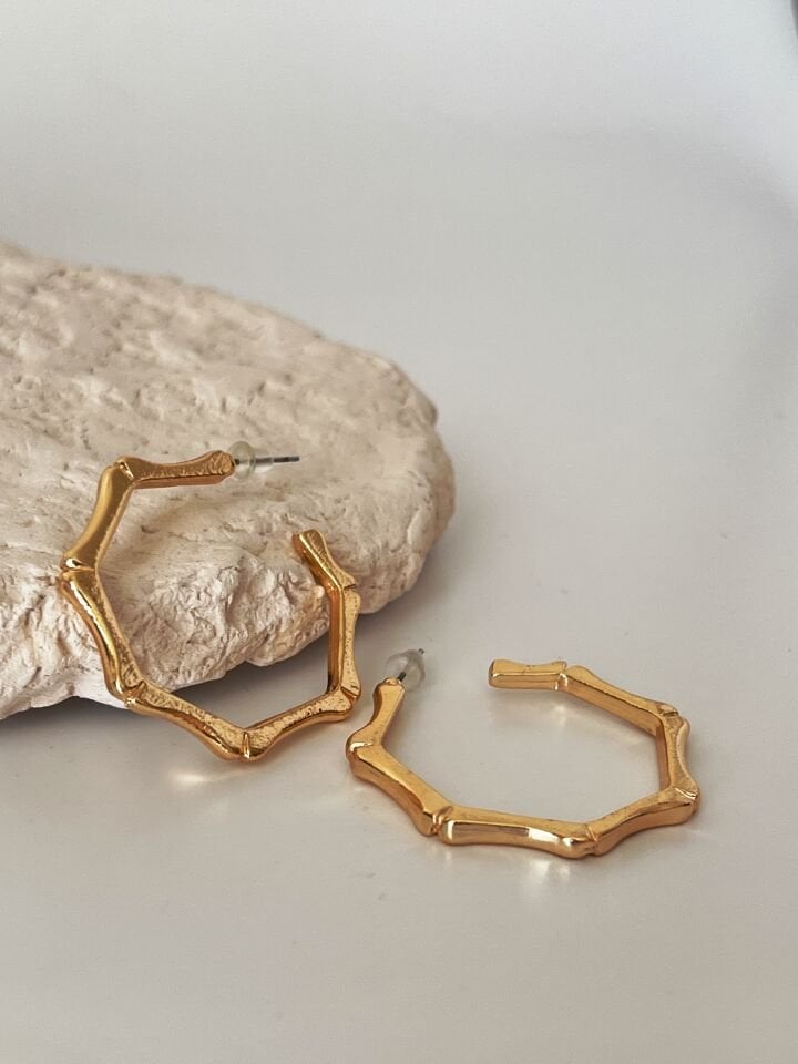 Altın Kaplama Küpe