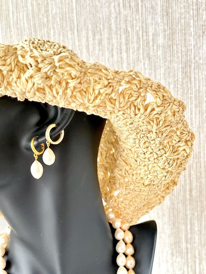 El Yapımı Tasarım Yazlık Şapka