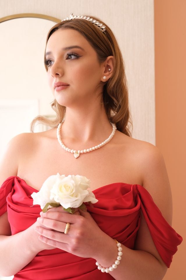 Kristal Taşlı Gelin Saç Aksesuarı