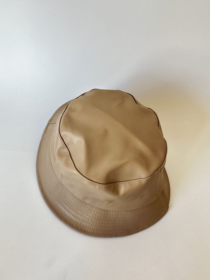 Kadın Bej Bucket Şapka