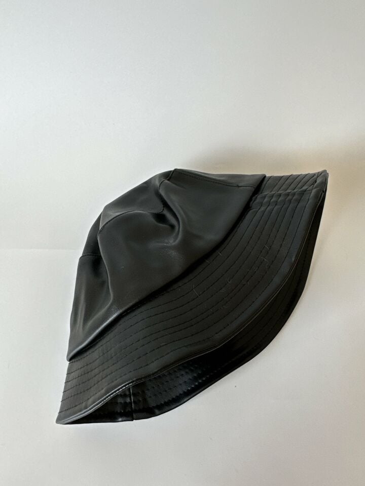 Kadın Siyah Bucket Şapka