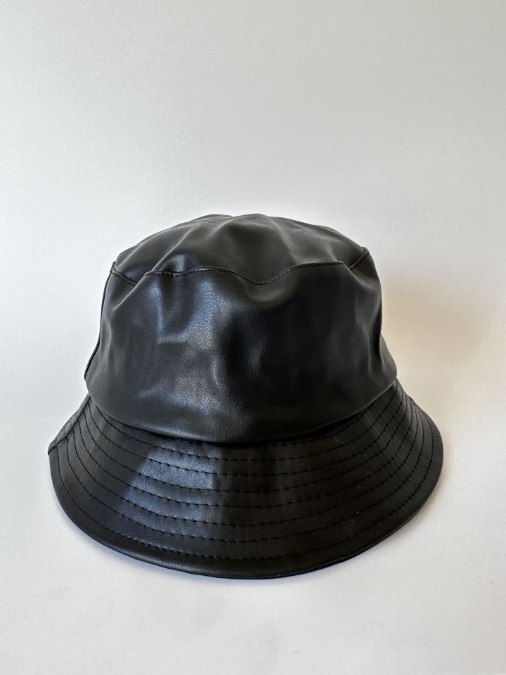 Kadın Siyah Bucket Şapka