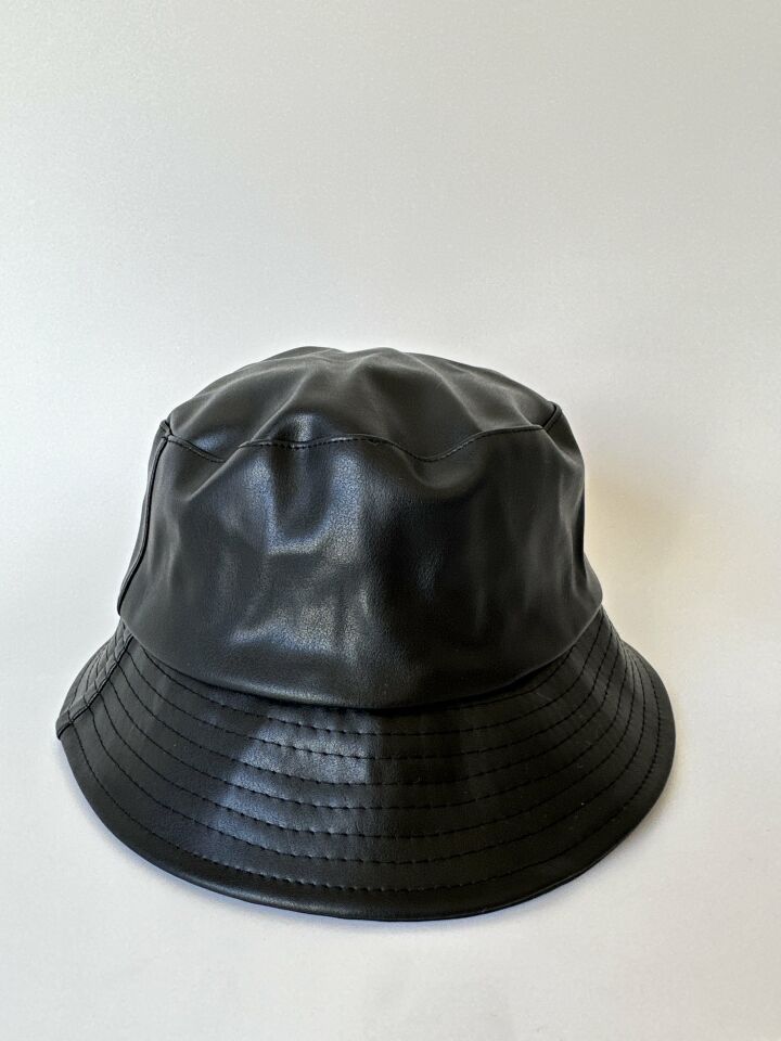 Kadın Siyah Bucket Şapka