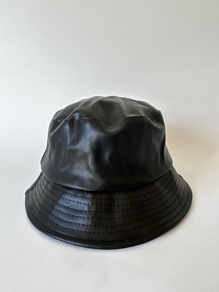 Kadın Siyah Bucket Şapka