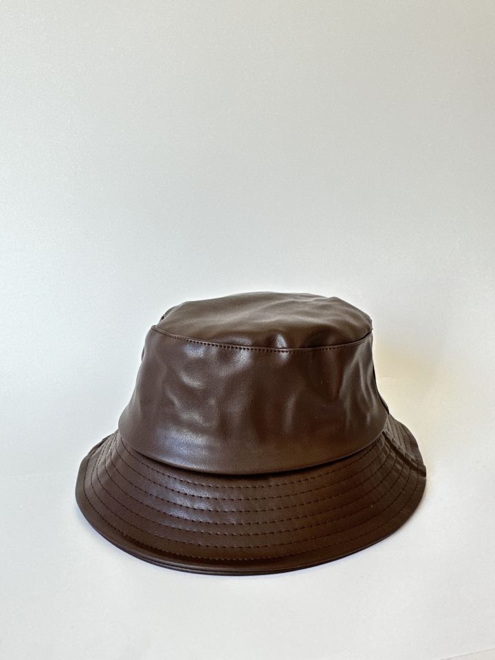 Kadın Bordo Bucket Şapka