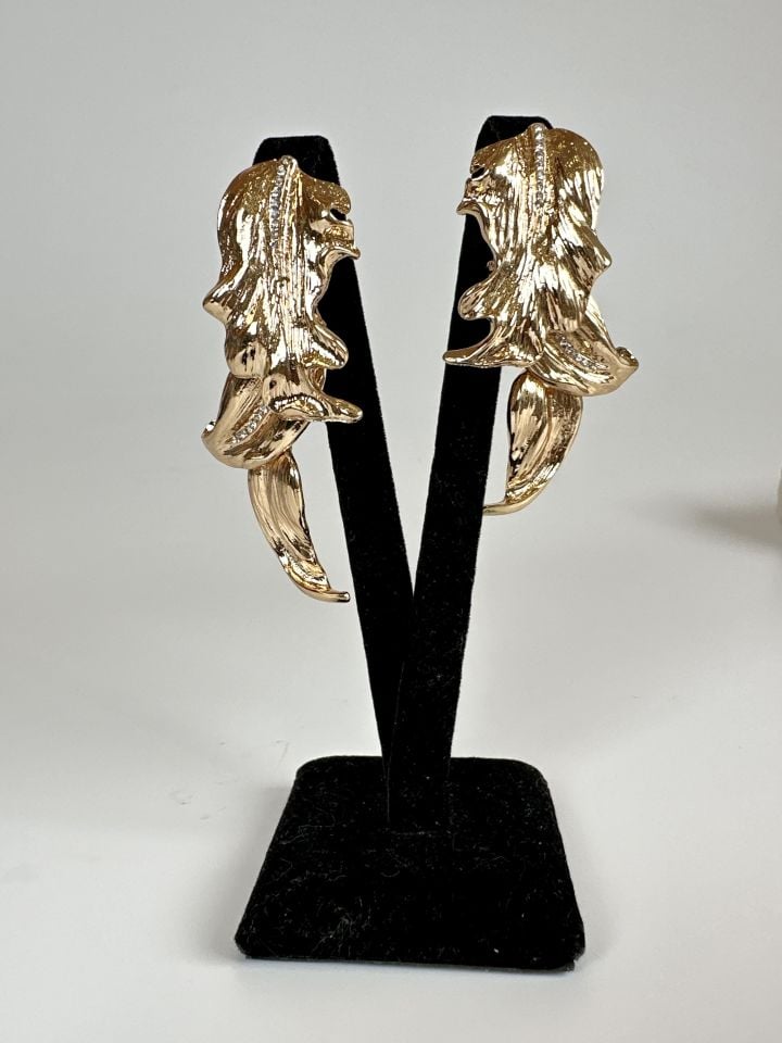 Zara Model Gold Küpe