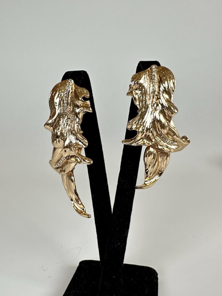 Zara Model Gold Küpe