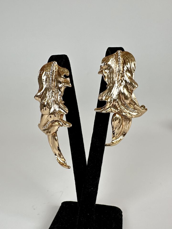 Zara Model Gold Küpe