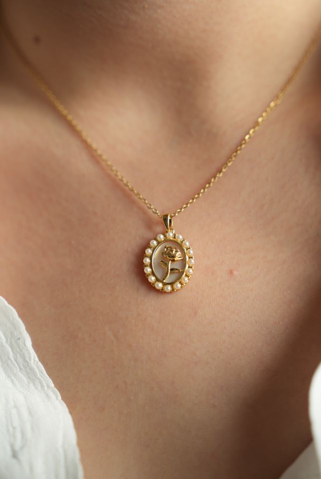 Vintage Vip Gold Kolye