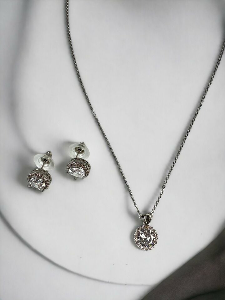 Elena Kolye Küpe Set