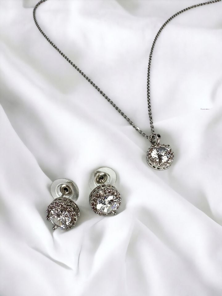 Elena Kolye Küpe Set
