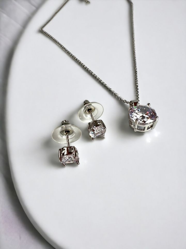 Hera Kolye Küpe Set