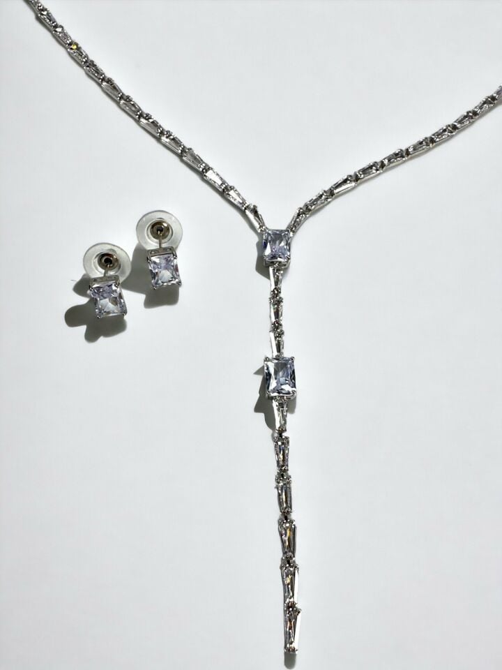 Suzan Kolye Küpe Set
