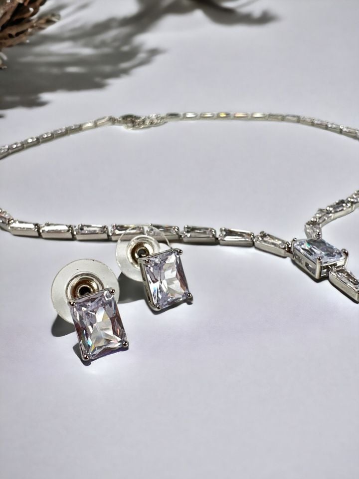 Suzan Kolye Küpe Set