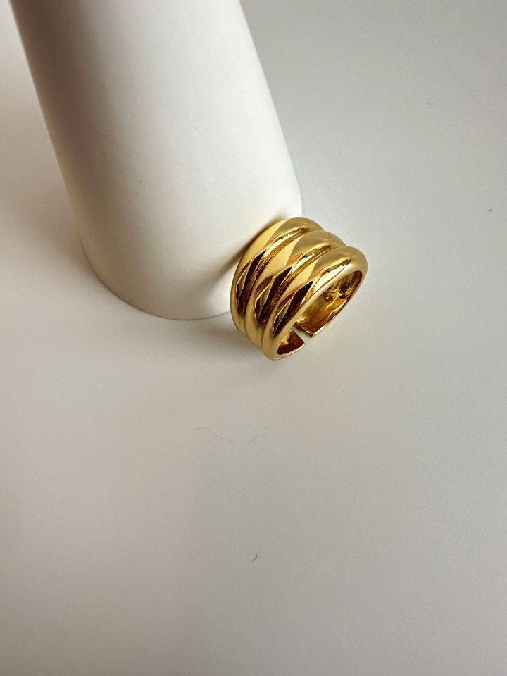 Gold Ayarlanabilir Vip Yüzük