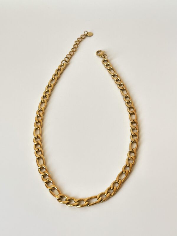 Zincir Model Çelik Kolye