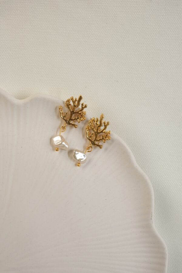 Tasarım İnci Küpe