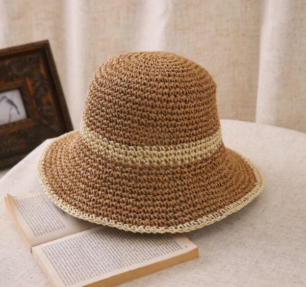 El Örgüsü Hasır Şapka