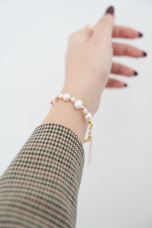 Dorika Detaylı İnci Bileklik
