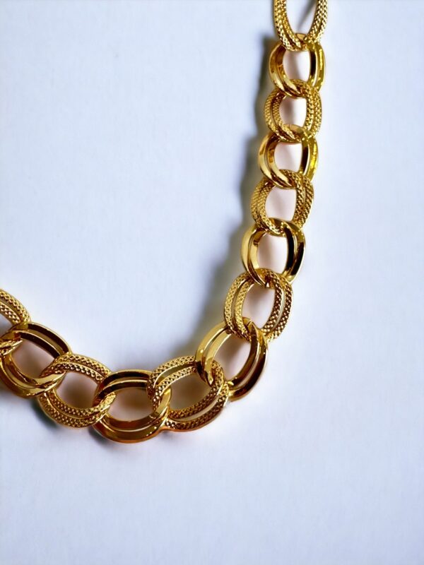 Samanyolu Model Çelik Gold Kolye