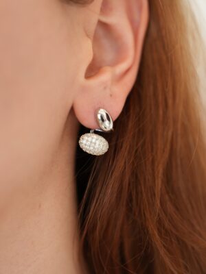 1fde39004379dae461bbfa11f4ffbac1-1.jpg Zirkon Taş Detaylı Gümüş Renkli Çelik Küpe