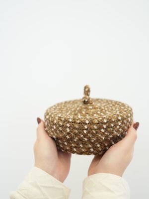 2271699b989f15a673d4c51664ee2f16.jpg Simli Model Kahverengi Mini Takı Organizer ve Saklama Kutusu