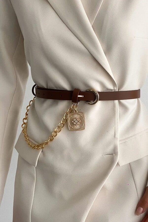 Taba Köstek Detaylı Kemer