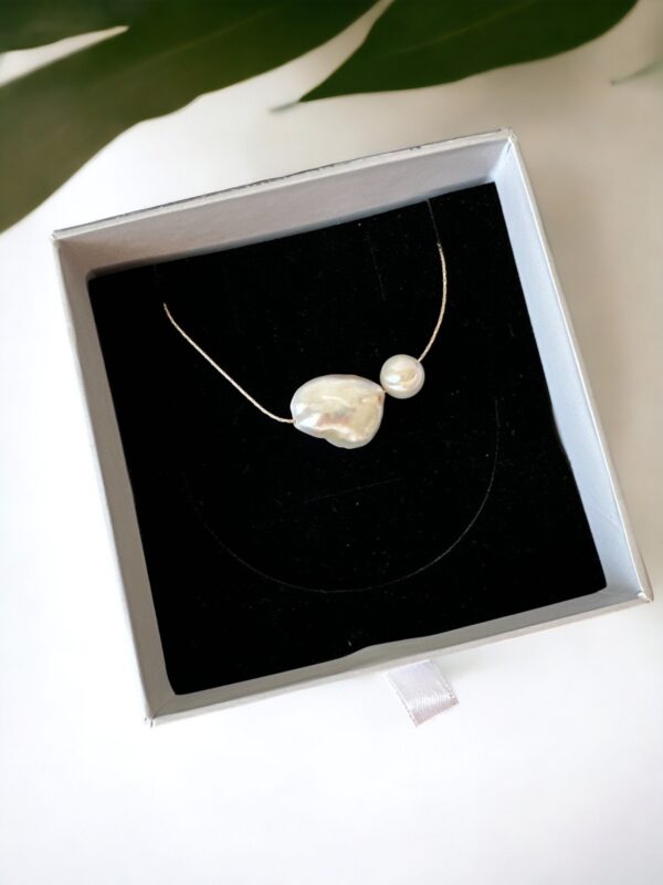 Barok İnci Detaylı Vip Kolye