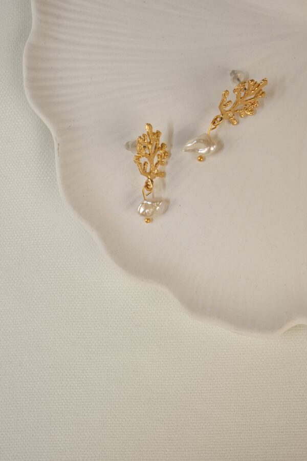 Tasarım İnci Küpe