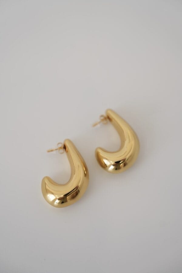 Vintage Büyük Çelik Küpe