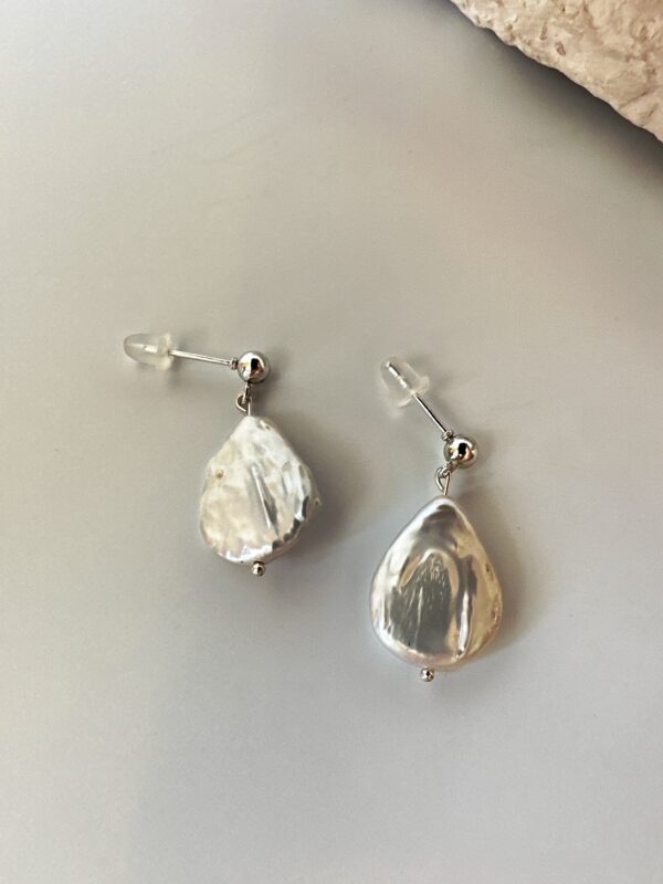 Minimal Tasarım Mayorka Barok İnci Küpe