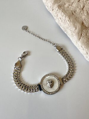 342b82afe54994fd98acd4cbd7ac10f0.jpg Zirkon Taş Detaylı Gümüş Renkli Çelik Bileklik