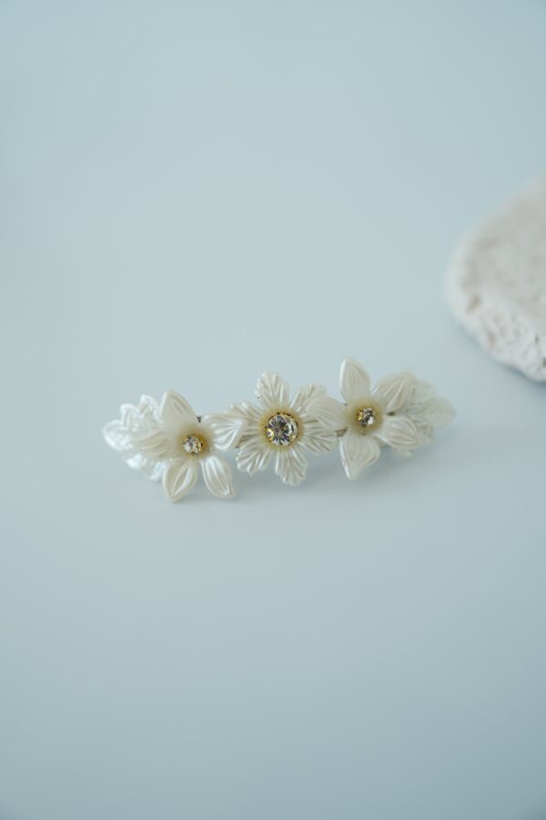 Ceres Çiçek Detaylı Gelin Saç Aksesuarı