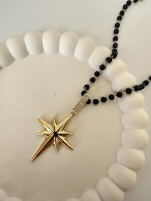 385012db1c1ad0fe19c3d02792d71428-1.jpg Zirkon Taş Detaylı Kuzey Yıldızı Model Vip Kolye