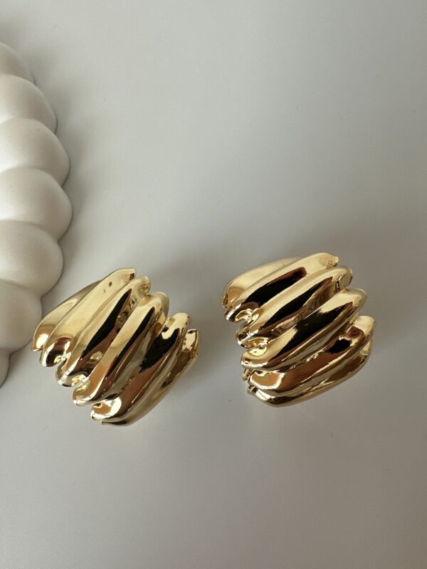 Vip Dalgalı Model Küpe