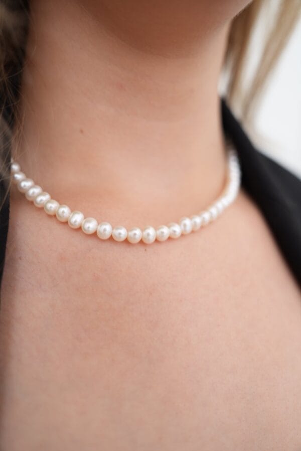 Angelina Gerçek İnci Kolye