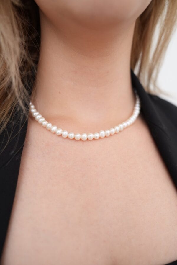 Angelina Gerçek İnci Kolye