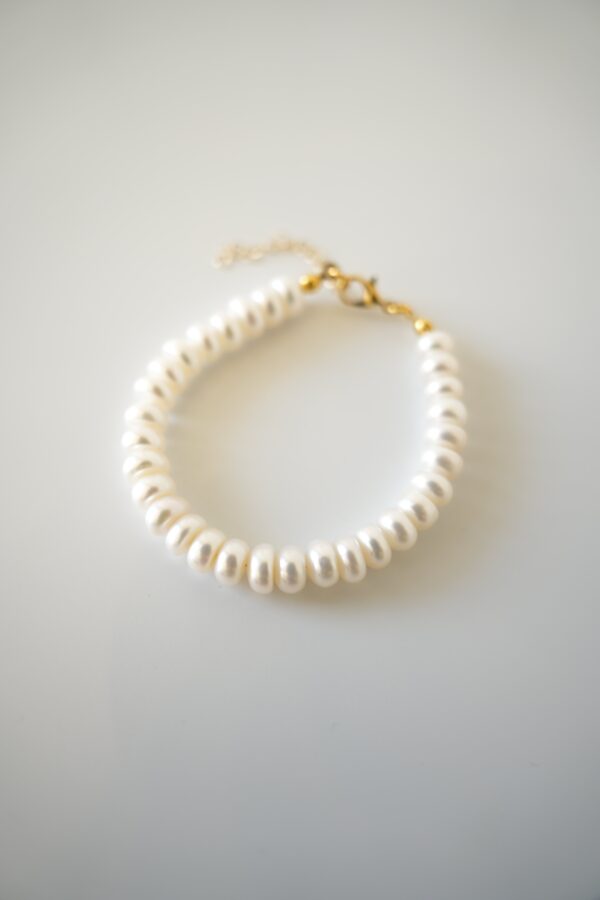 Diana Model Gerçek İnci Bileklik