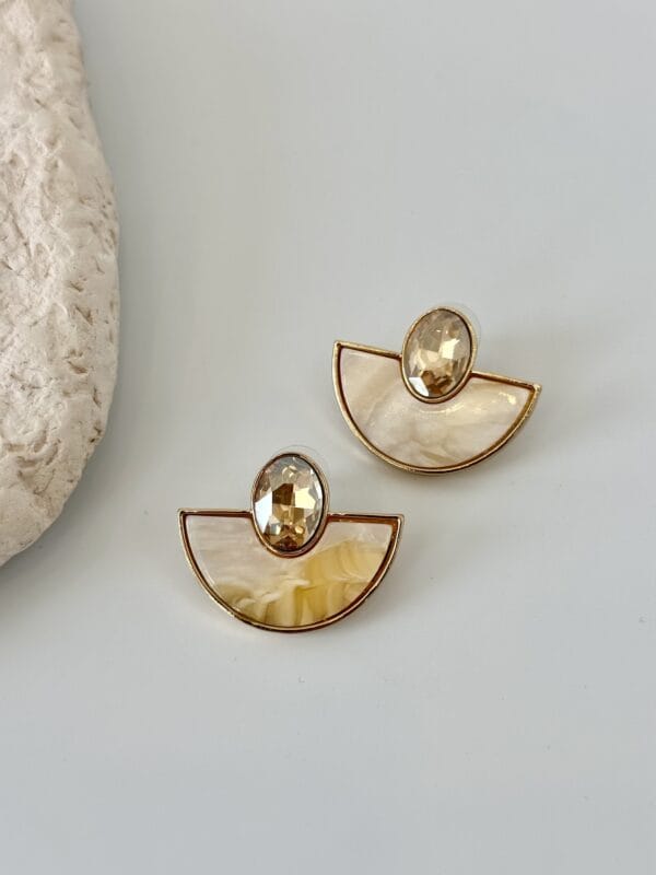 Zirkon Taş Detaylı Vip Küpe