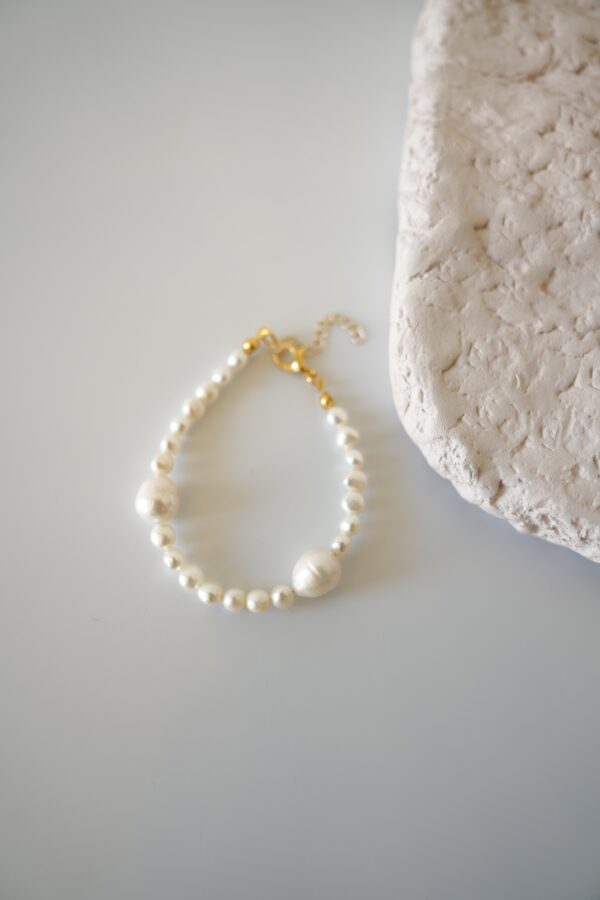 Damla İnci Detaylı Vip Gerçek İnci Bileklik