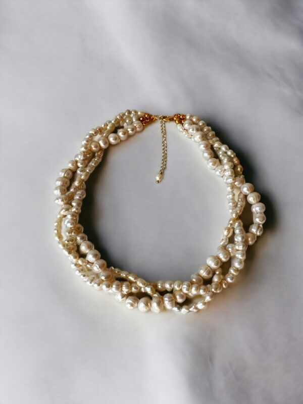 Karen Sarmal İnci Kolye ve Bileklik Set