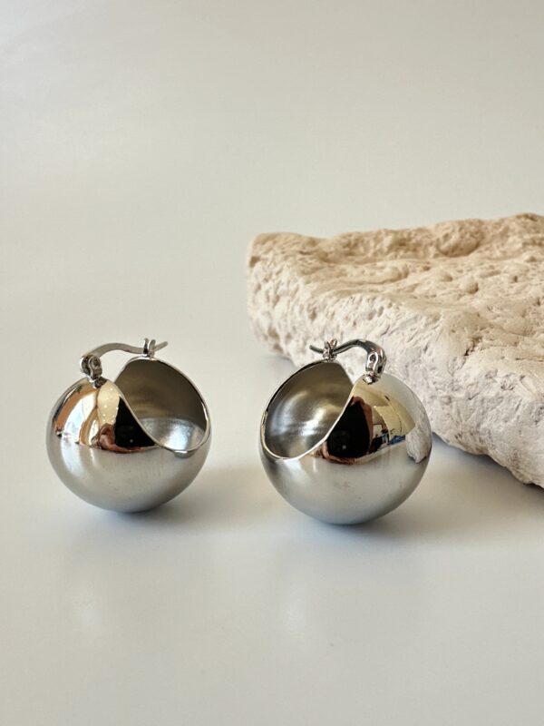 Vintage Bombeli Halka Küpe