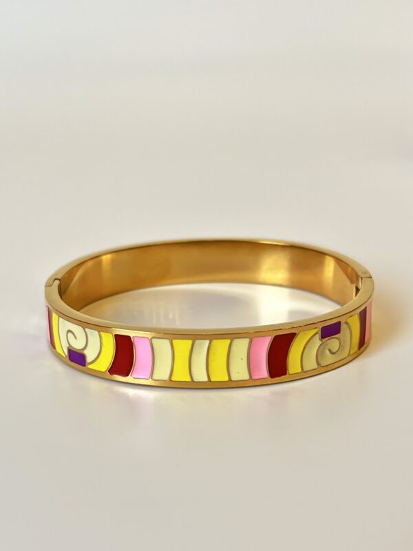 Renkli Tasarım Çelik Bileklik